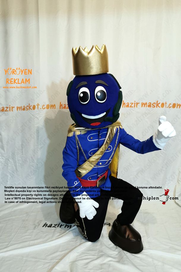 Abloom Prens Maskot / abloom.no / Norveç maskot kostümü