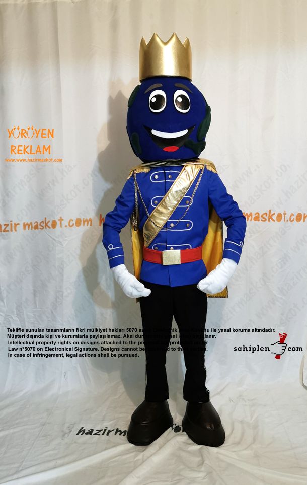 Abloom Prens Maskot / abloom.no / Norveç maskot kostümü