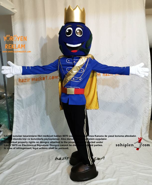 Abloom Prens Maskot / abloom.no / Norveç maskot kostümü