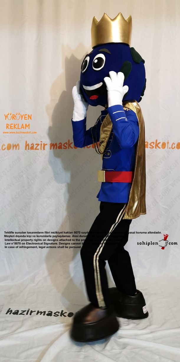 Abloom Prens Maskot / abloom.no / Norveç maskot kostümü