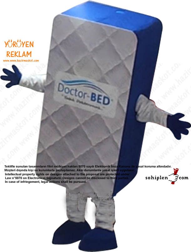 Yataş Yatak Maskotu maskot kostümü