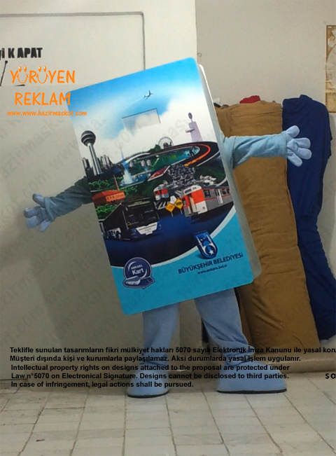 Ankara Kart / Ankara Büyük Şehir Belediyesi maskot kostümü