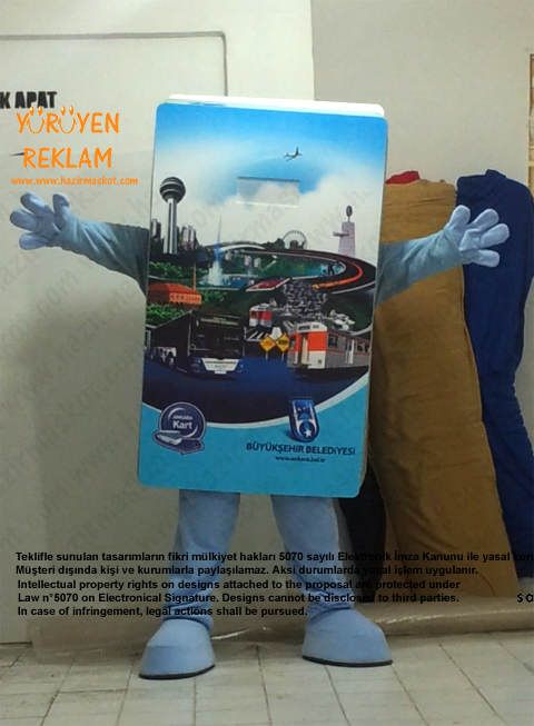 Ankara Kart / Ankara Büyük Şehir Belediyesi maskot kostümü