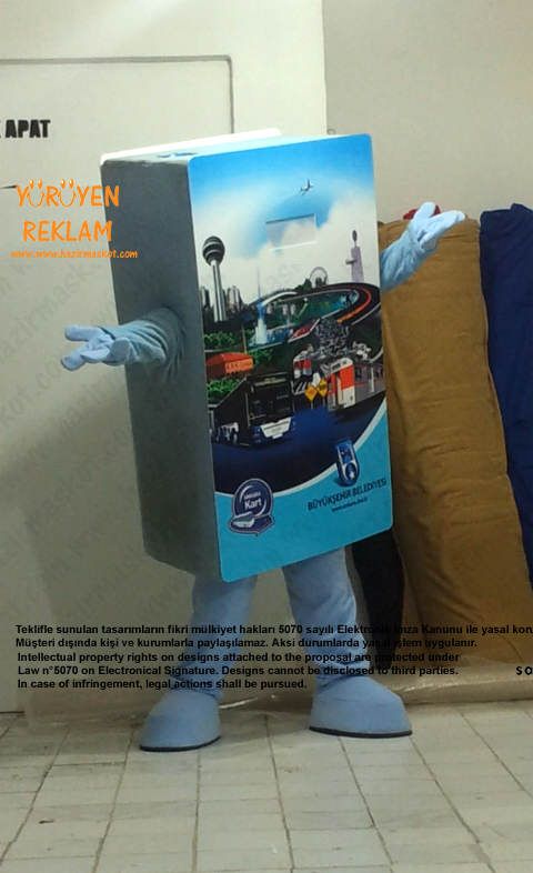 Ankara Kart / Ankara Büyük Şehir Belediyesi maskot kostümü