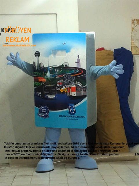 Ankara Kart / Ankara Büyük Şehir Belediyesi maskot kostümü