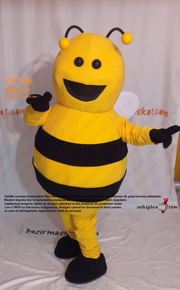 Arı Maskot Kostümü / Bee Mascot Costume maskot kostümü