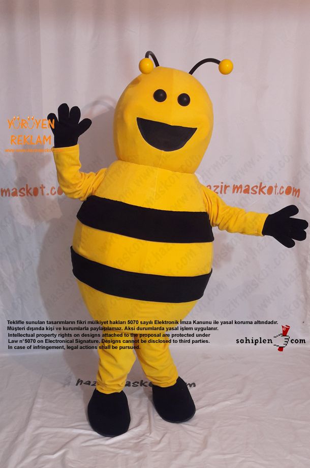 Arı Maskot Kostümü / Bee Mascot Costume maskot kostümü