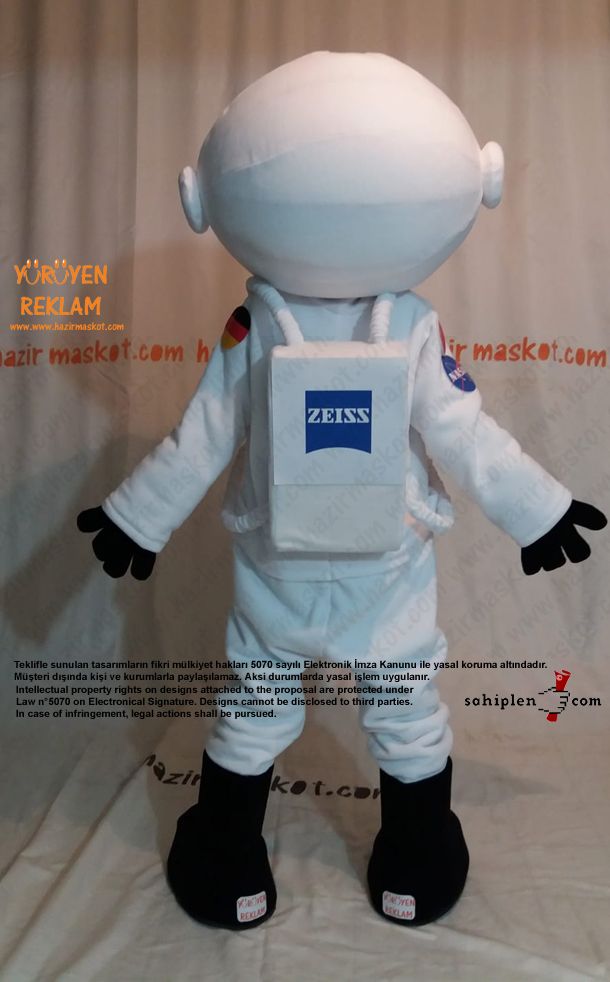 Astronot Maskot Kostümü / ZEISS maskot kostümü