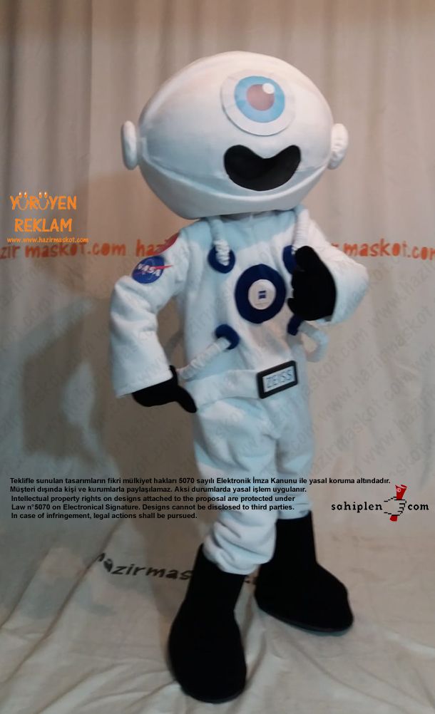 Astronot Maskot Kostümü / ZEISS maskot kostümü