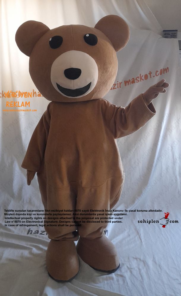 Ayı Maskotu maskot kostümü