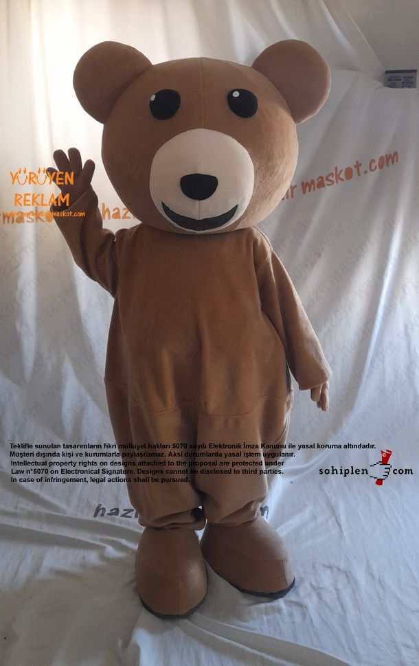 Ayı Maskotu maskot kostümü
