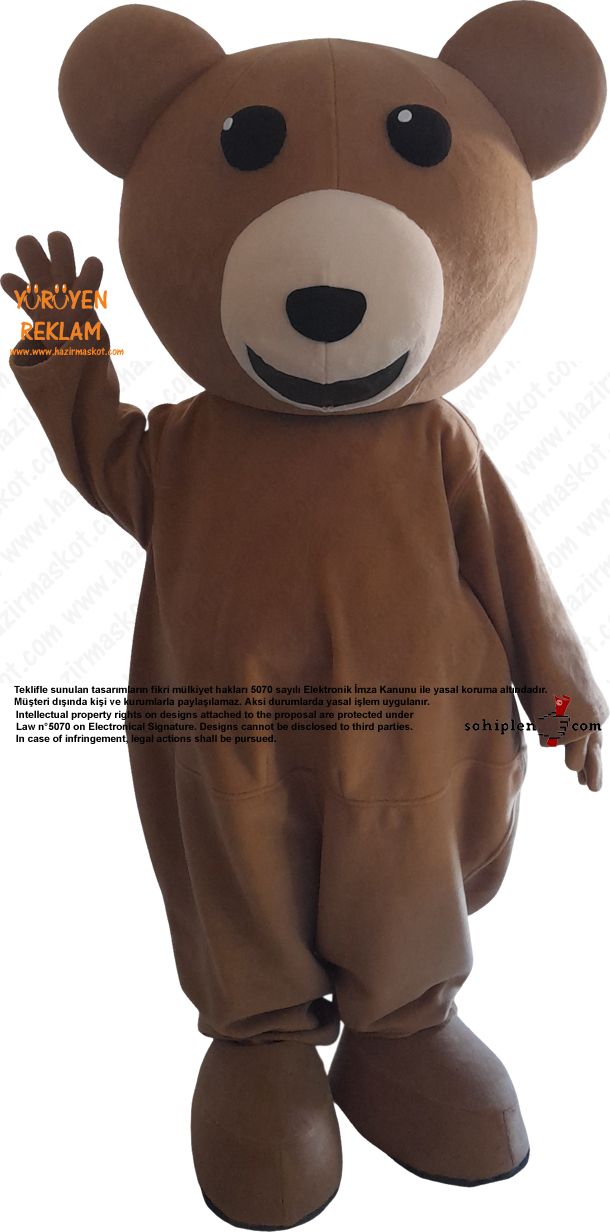 Ayı Maskotu maskot kostümü