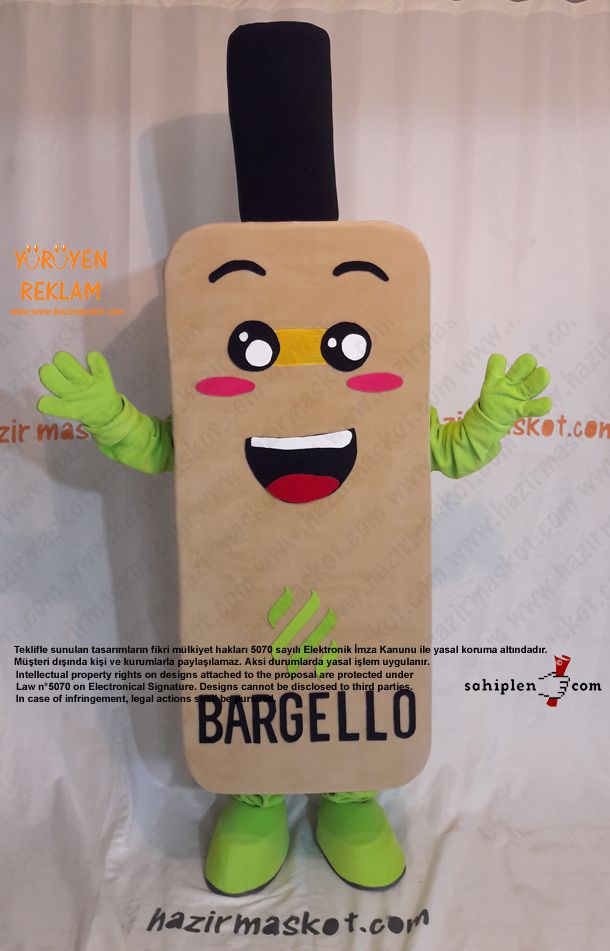 Bargello Parfüm Maskot Kostümü maskot kostümü
