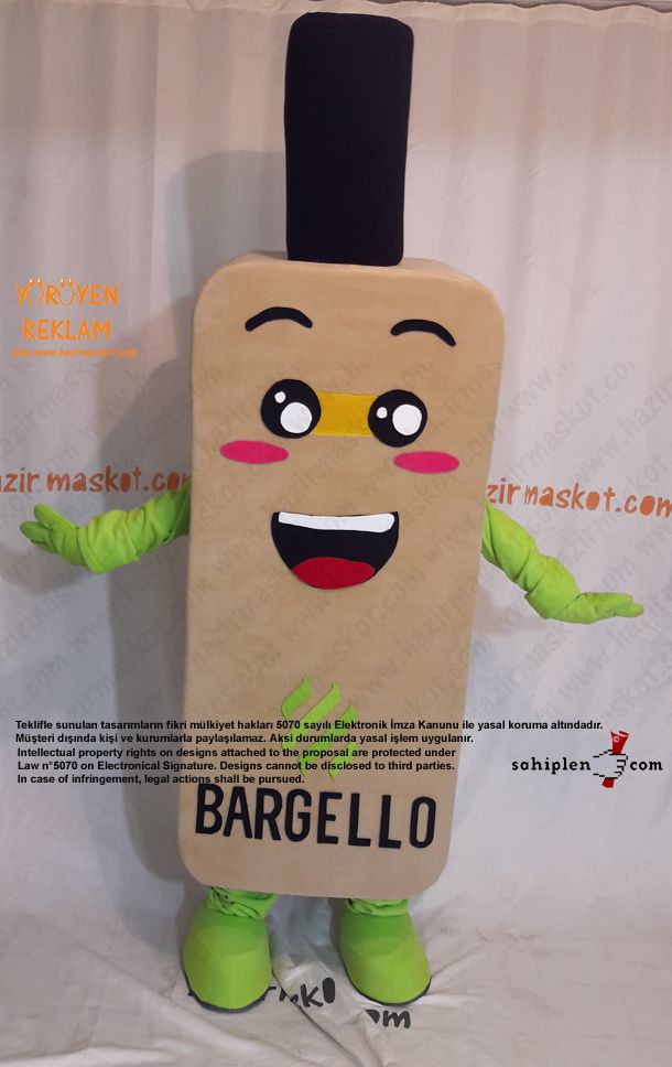 Bargello Parfüm Maskot Kostümü maskot kostümü