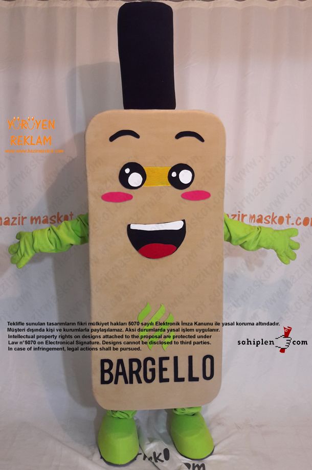 Bargello Parfüm Maskot Kostümü maskot kostümü