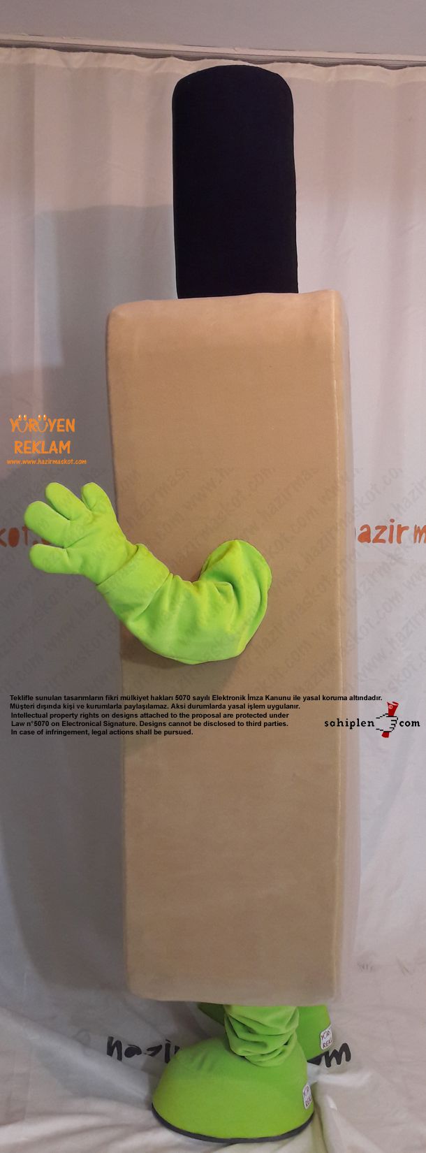Bargello Parfüm Maskot Kostümü maskot kostümü