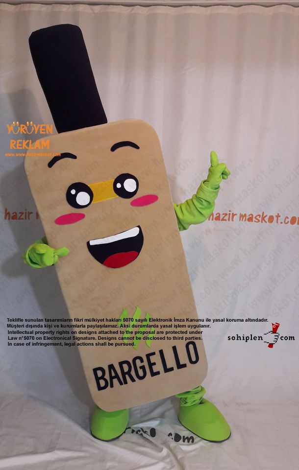 Bargello Parfüm Maskot Kostümü maskot kostümü