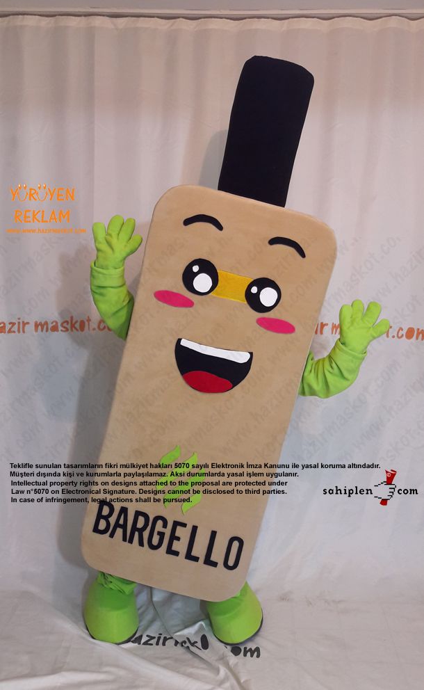 Bargello Parfüm Maskot Kostümü maskot kostümü