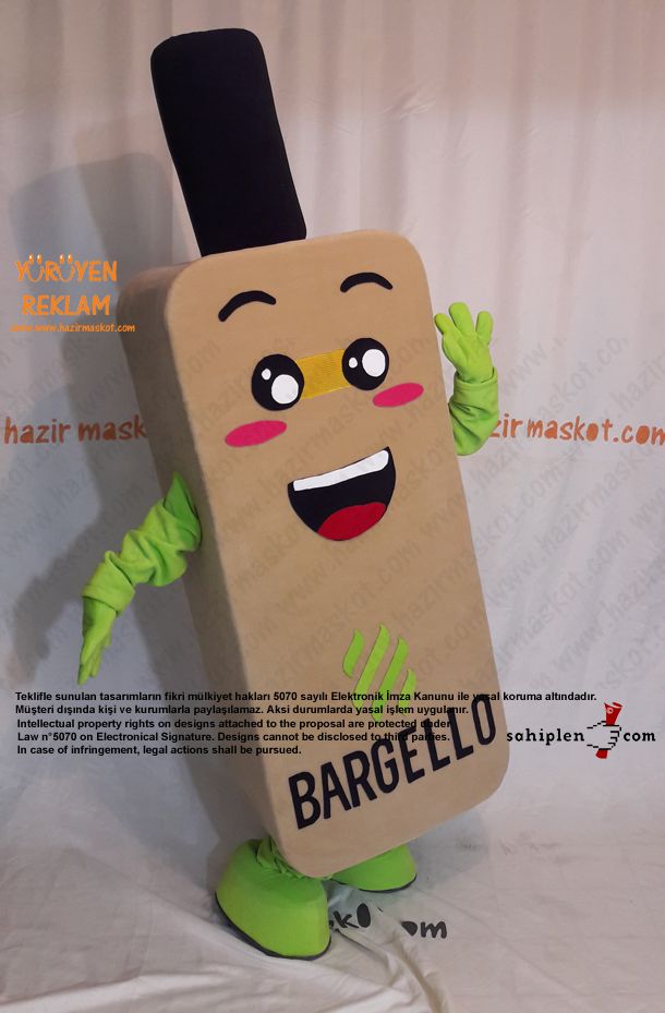 Bargello Parfüm Maskot Kostümü maskot kostümü