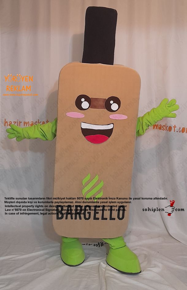 Bargello Maskot Kostümü - Kastamonu Bargello maskot kostümü