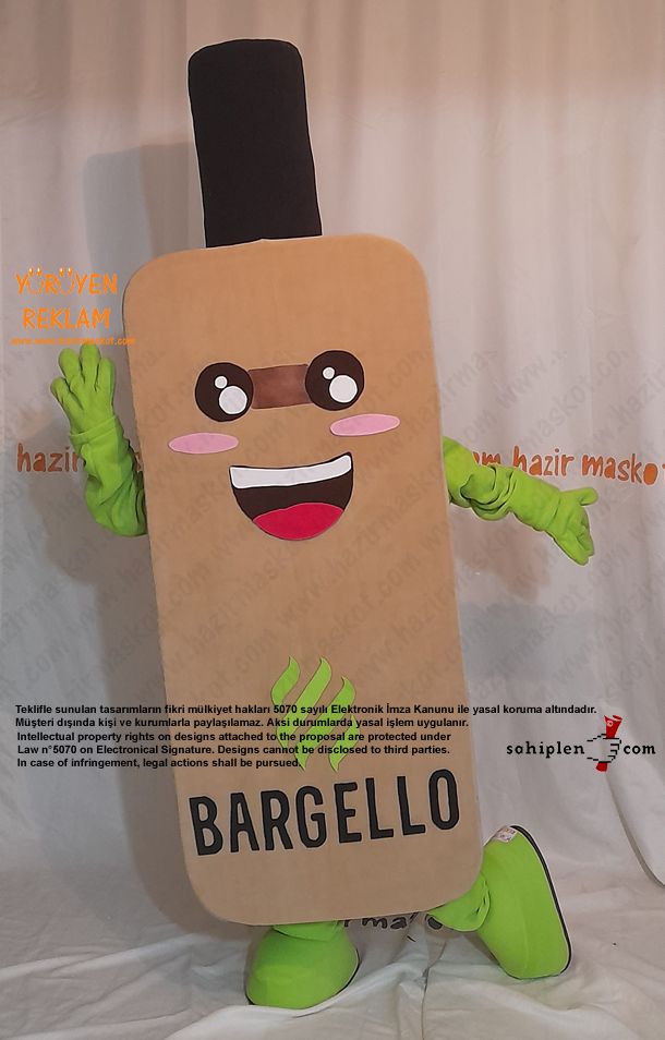 Bargello Maskot Kostümü - Kastamonu Bargello maskot kostümü