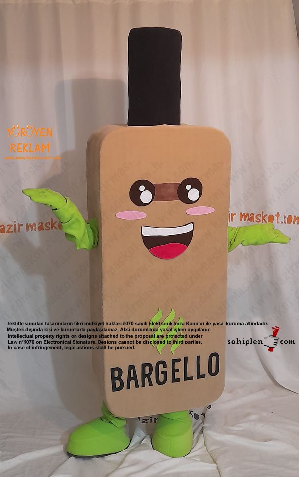 Bargello Maskot Kostümü - Kastamonu Bargello maskot kostümü