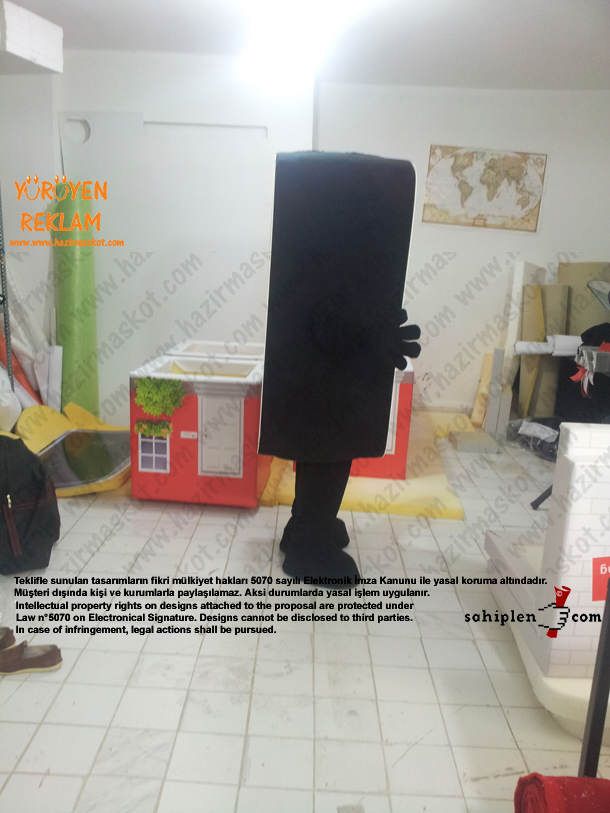 BlackBerry Mascot Costume maskot kostümü