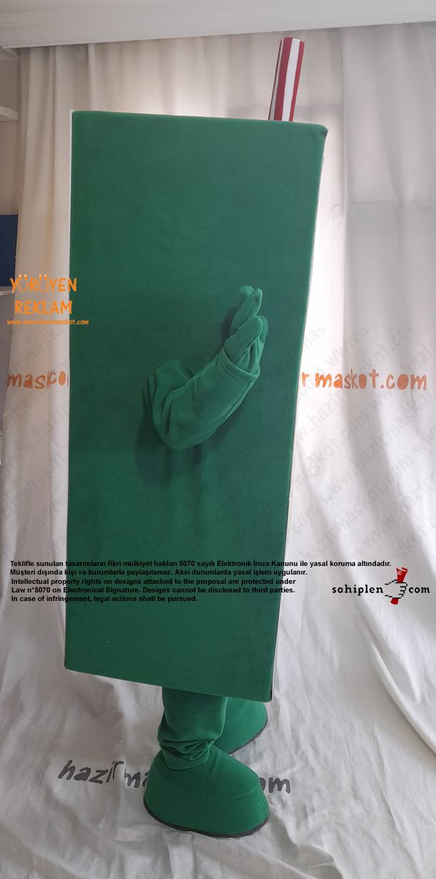 Bronto Meyve Suyu Maskot Kostümü / Lebanon maskot kostümü