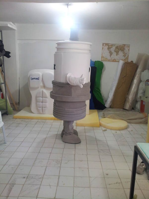 NGK Buji Maskot maskot kostümü