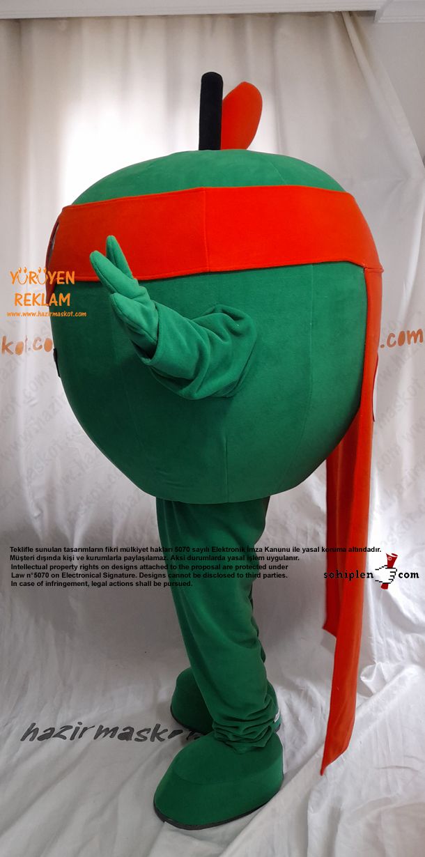 Cano Maskot Kostümü / Kilis İl Tarım Müdürlüğü maskot kostümü
