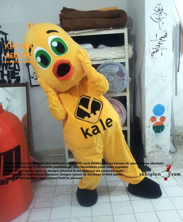 Civciv Maskotu / Kale maskot kostümü