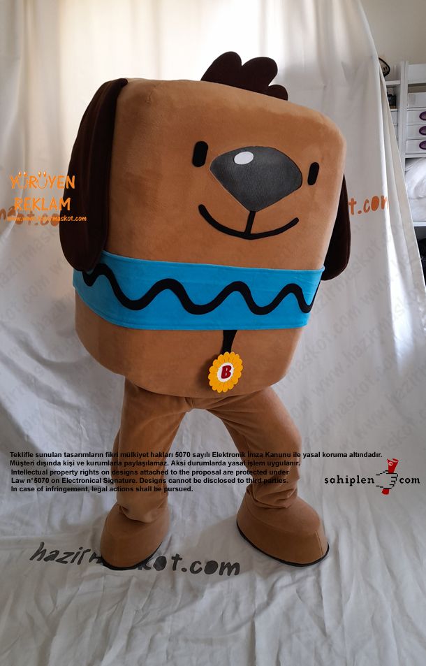 BRT Köpek Maskot Kostümü / BRT dog mascot costume maskot kostümü