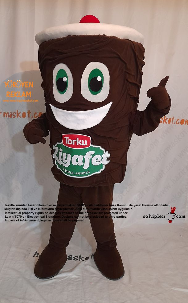 Torku Ziyafet Döner Maskot Kostümü / Chawarma Mascot Costume maskot kostümü
