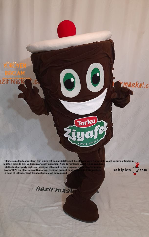 Torku Ziyafet Döner Maskot Kostümü / Chawarma Mascot Costume maskot kostümü