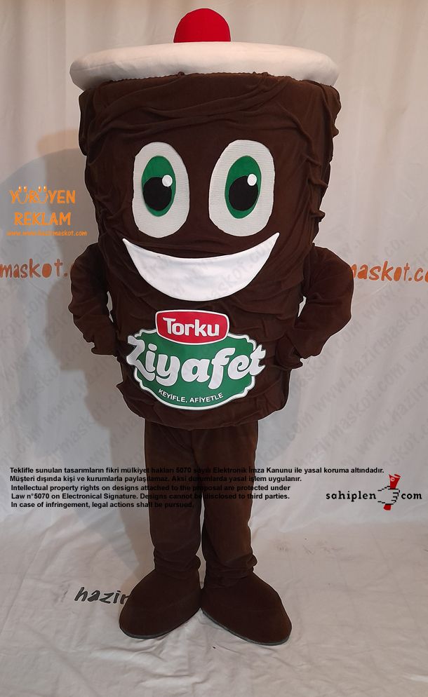 Torku Ziyafet Döner Maskot Kostümü / Chawarma Mascot Costume maskot kostümü