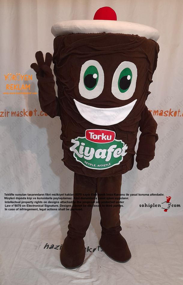 Torku Ziyafet Döner Maskot Kostümü / Chawarma Mascot Costume maskot kostümü