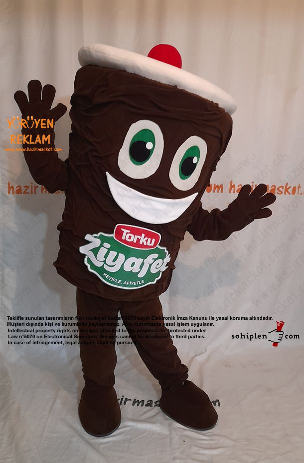 Torku Ziyafet Döner Maskot Kostümü / Chawarma Mascot Costume maskot kostümü