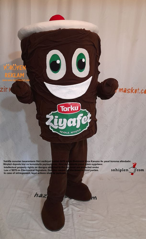 Torku Ziyafet Döner Maskot Kostümü / Chawarma Mascot Costume maskot kostümü