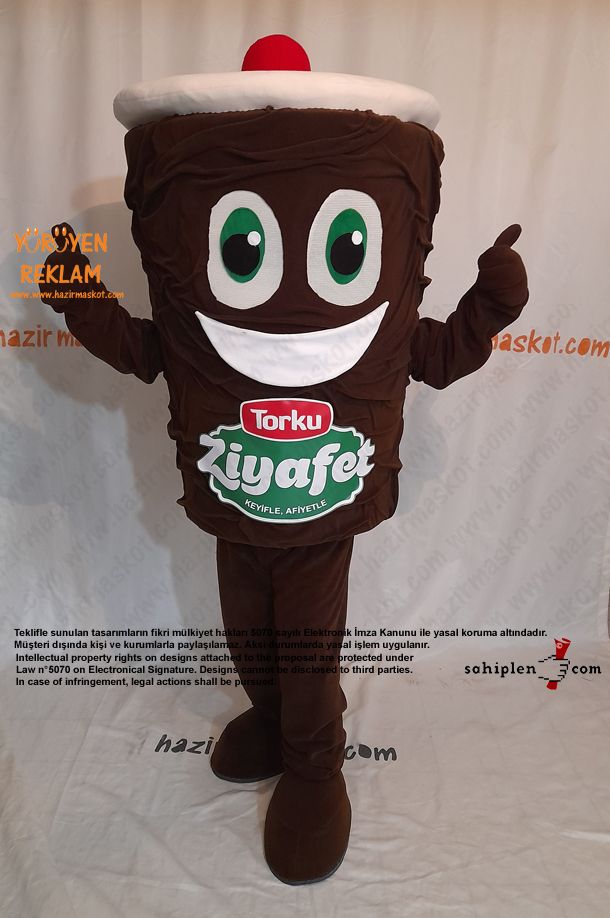 Torku Ziyafet Döner Maskot Kostümü / Chawarma Mascot Costume maskot kostümü