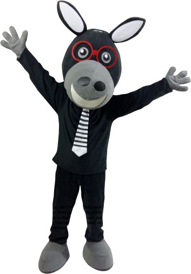 Eşek Maskot Kostümü / Mopak maskot kostümü