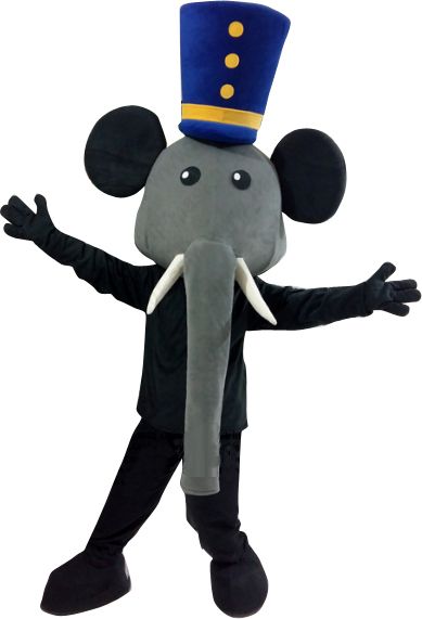 Fil Maskotu / Mopak maskot kostümü