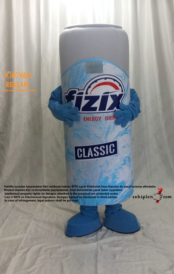 Enerji İçeceği Maskot kostümü / Avusturya maskot kostümü