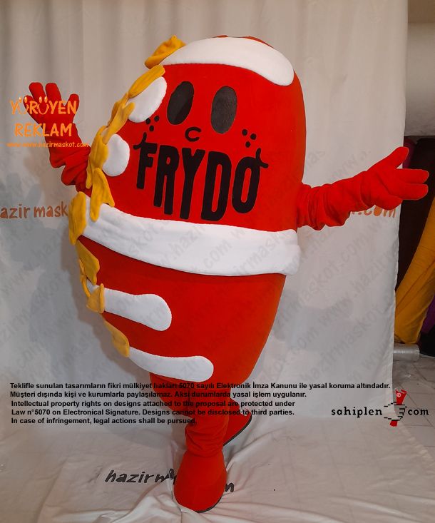 Frydo Mascot Costume / Avusturya maskot kostümü