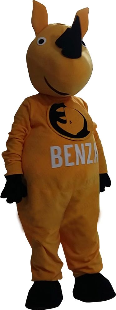Gergedan Maskot Kostümü / BENZA maskot kostümü