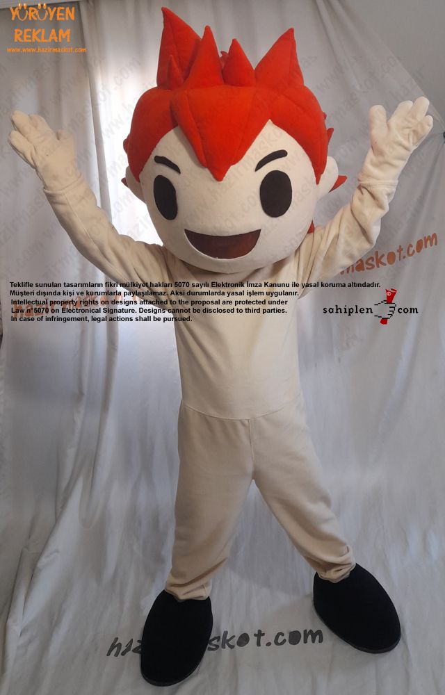 Haikyu Hinata Çocuk Maskot maskot kostümü