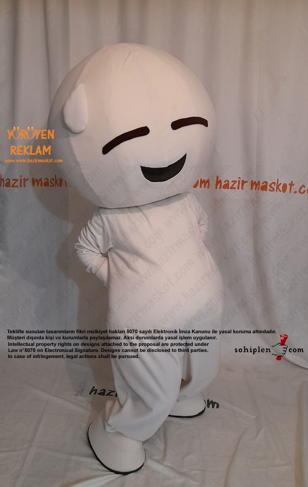 Happi Riceball Mascot Costume / Australia maskot kostümü