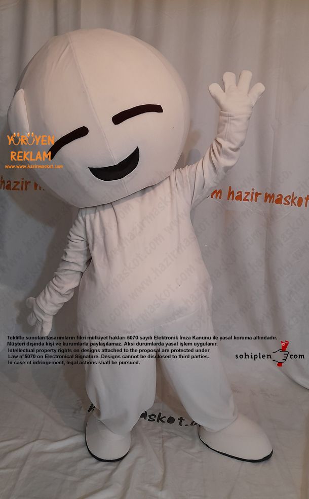 Happi Riceball Mascot Costume / Australia maskot kostümü