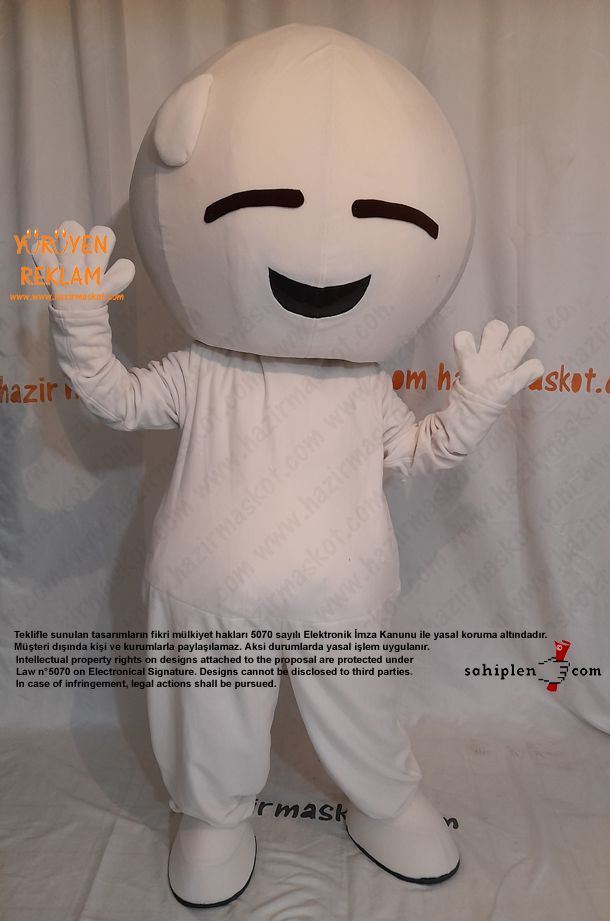 Happi Riceball Mascot Costume / Australia maskot kostümü