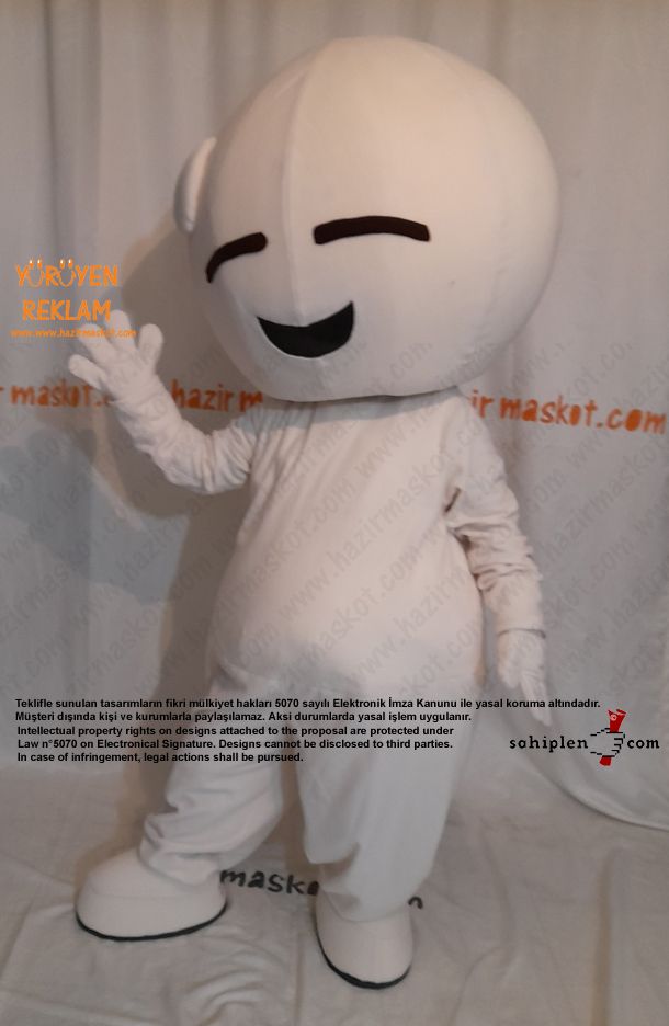 Happi Riceball Mascot Costume / Australia maskot kostümü
