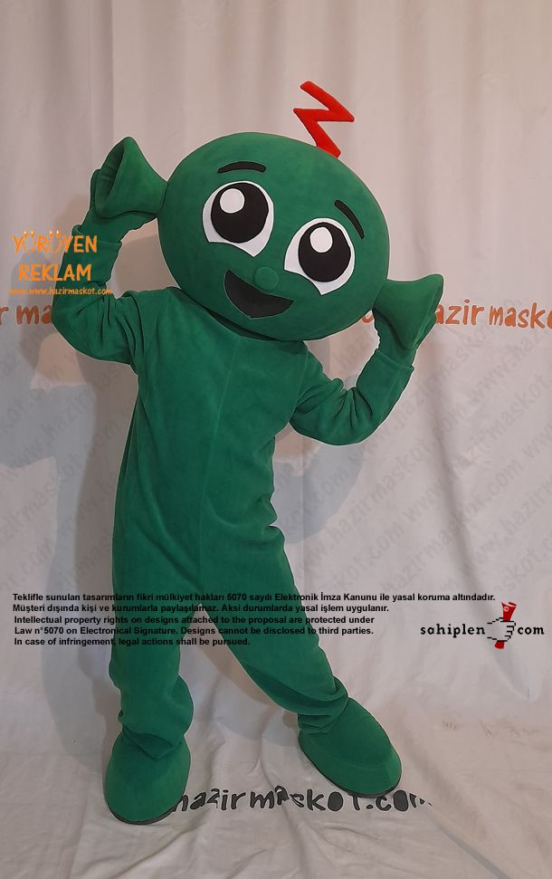 Uzaylı Maskot Kostümü / Stanford Harmony SEL pre k Mascot Costume maskot kostümü
